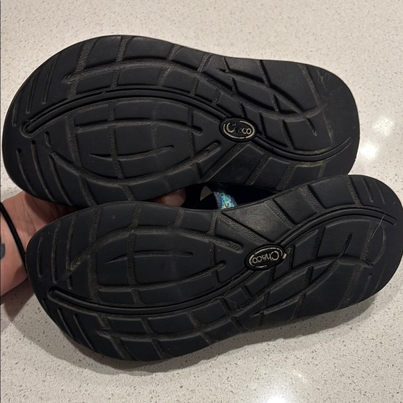 Chaco Navy and Teal Outdoor Sandals - Picture 5 of 6